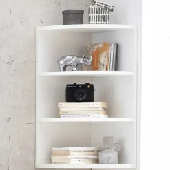 Clearance HĂ€ngendes Eckregal in WeiĂ - Nadelle Regale