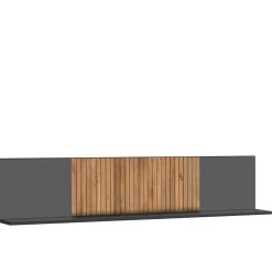 Clearance HĂ€ngeregal mit RĂŒckwand 183x38x24 cm - Cruzca Regale