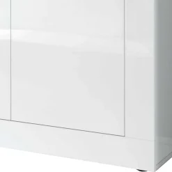 Sale Hochglanz Sideboard in Weiß 4-türig - Sogno Sideboards