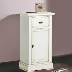 Outlet Hochkommode in AntikweiĂ - Annot Kommoden