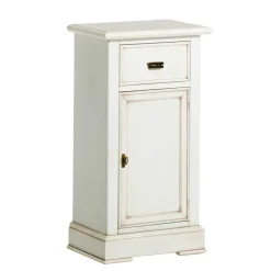 Outlet Hochkommode in Antikweiß - Annot Kommoden