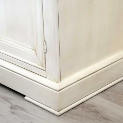 Outlet Hochkommode in Antikweiß - Annot Kommoden