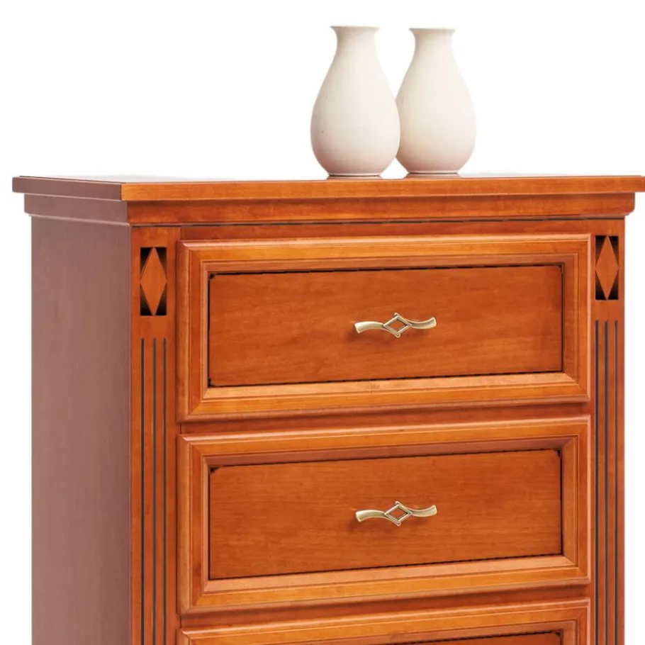 Outlet Hochkommode in Kirschbaumfarben - Manukau Kommoden