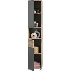 Best Hochschrank fürs Bad - 2-türig & Fach & Schublade - Depart Schränke