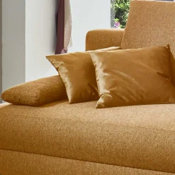 Sale Hochwertige Klappcouch in hellem Braun - Heavens Betten|Sofas