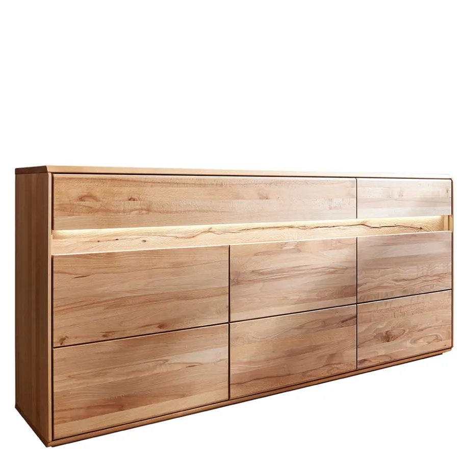 Sale Hochwertiges Wildeiche Sideboard 184x86x44 cm - Acmida Sideboards