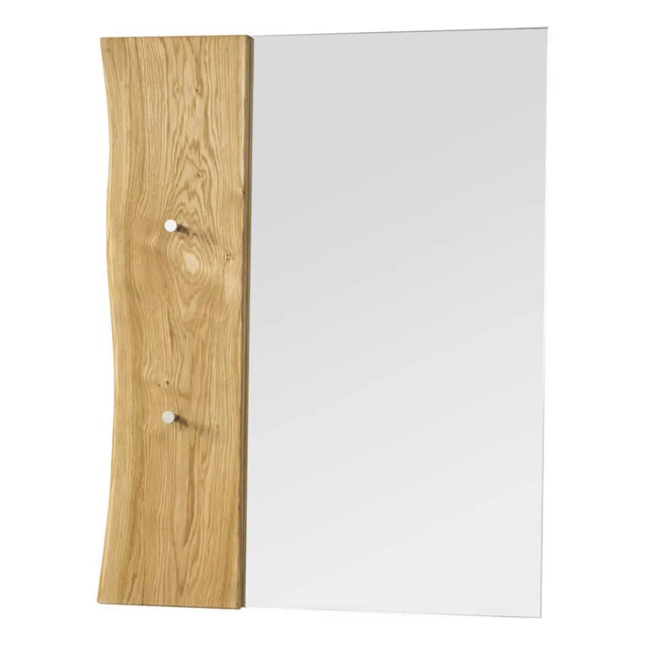 Clearance Holz Garderoben Set aus Eiche - Avidora (vierteilig) Garderoben