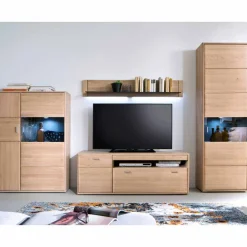Sale Holz Wohnkombination 328 cm breit - Vernella (vierteilig) Wohnwände