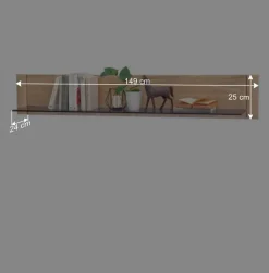 Sale Holz Wohnkombination 328 cm breit - Vernella (vierteilig) Wohnwände