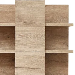 Holzoptik TV Anbauwand Set - Zelio (dreiteilig) Wohnwände