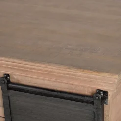 Hot Industrial Chic Couchtisch mit Stauraum - Jantonia Tische