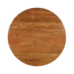 Outlet Industrial Couchtisch mit runder Platte - Fresh Tische