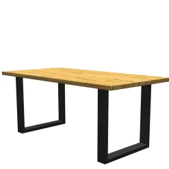 Online Industrial Esstisch in 6 Breiten und jeweils 2 Tiefen - Binia Tische