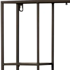 Best Industrial Hängeregal in Schwarz - 40x60x12 cm - Limburg Regale