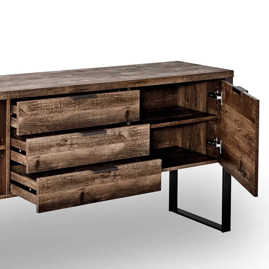 Best Industrial Sideboard mit viel Bodenfreiheit - Srecla Sideboards