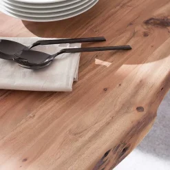 Best Industry Style Esstisch mit Baumkanten - Lymesca Tische