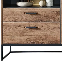 Outlet Industry TV Board & Highboard Set - Xindus (zweiteilig) Wohnwände