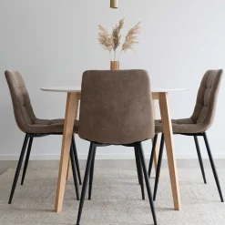 Küchentisch & vier Stühle Set - Yaniz (fünfteilig) Tische