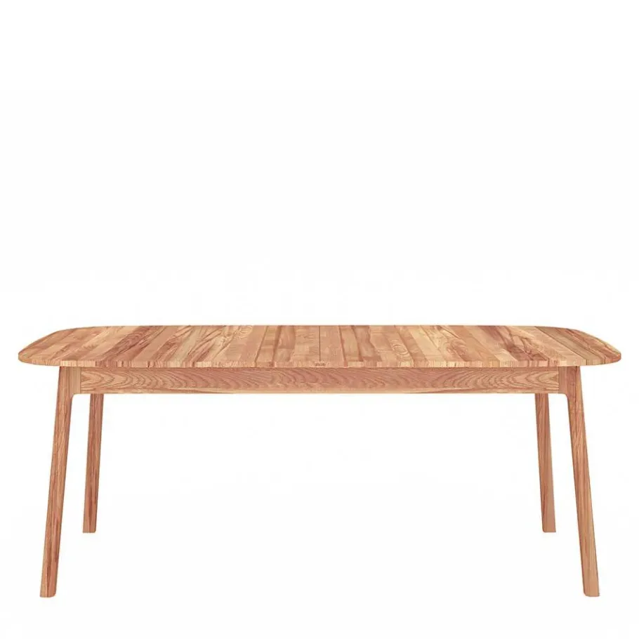 New Kernbuche Esszimmertisch mit 90 cm Tiefe - Lana Tische