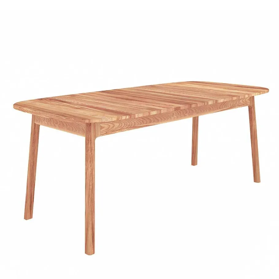 New Kernbuche Esszimmertisch mit 90 cm Tiefe - Lana Tische