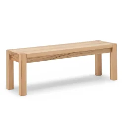 Outlet Kernbuche Holzbank Pogamo für die Wohnung Sitzbank