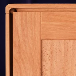 Best Kernbuche Kleiderschrank mit 2 Türen - Junola Kleiderschränke|Schränke