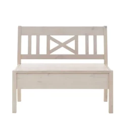 Sale Kiefer Sitzbank Onesti mit Truhe Sitzbank