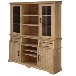 Outlet Kiefernholz Buffet gebeizt und geölt - Lulzima Kommoden