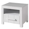 Sale Kinderzimmer Nachtkommode in Weiß - Ellen Kommoden