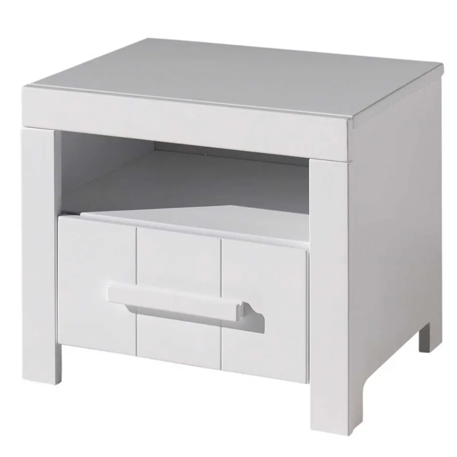 Sale Kinderzimmer Nachtkommode in Weiß - Ellen Kommoden