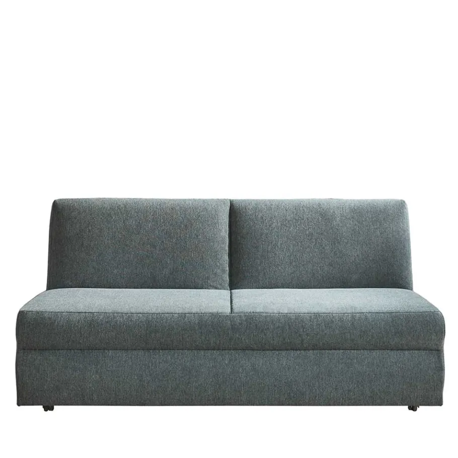 Best Klappsofa für zwei Personen in Graugrün - Legero Sofas