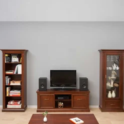 Online Klassische Wohnzimmer Wohnwand Set - Sienna (dreiteilig) Wohnwände