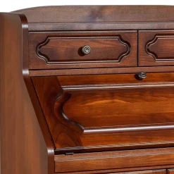 Klassischer Sekretär in Nussbaum - Modicca Highboards|Tische