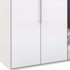 Best Kleiderschrank mit Gleittüren in Weiß - Dolienca Kleiderschränke|Schränke
