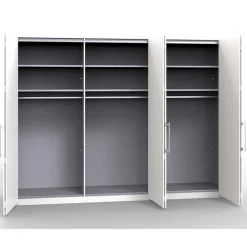 Best Kleiderschrank mit Gleittüren in Weiß - Dolienca Kleiderschränke|Schränke