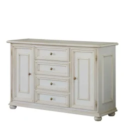 Best Kombi-Kommode in Antikweiß - Vicina Sideboards