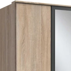 Sale Kombi-Schlafzimmerschrank in Eiche Sägerau - Danah Kleiderschränke|Schränke