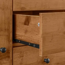 Sale Kommode in Eiche Holzoptik und Schwarz - Lavion Sideboards