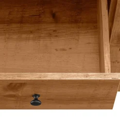 Sale Kommode in Eiche Holzoptik und Schwarz - Lavion Sideboards