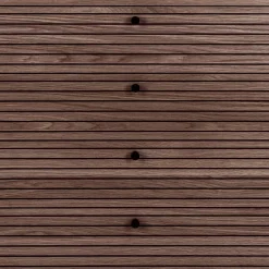 Sale Kommode mit dunklem Furnier in Braun - Wega Kommoden