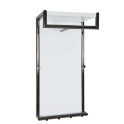 Clearance Kompakte Garderobe zum AufhÀngen Fiafanda in Weià Garderoben