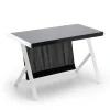 Online Kompakter Schreibtisch in Schwarz und Weiß - Tulcea Tische