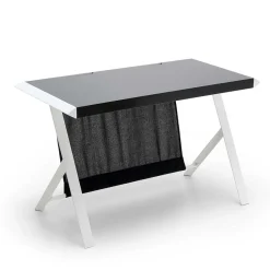Online Kompakter Schreibtisch in Schwarz und Weiß - Tulcea Tische