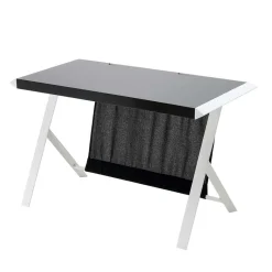 Online Kompakter Schreibtisch in Schwarz und Weiß - Tulcea Tische