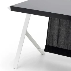 Online Kompakter Schreibtisch in Schwarz und Weiß - Tulcea Tische
