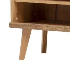 Clearance Kompakt-Garderobe in Eiche Optik und Graugrün - Oliva Garderoben