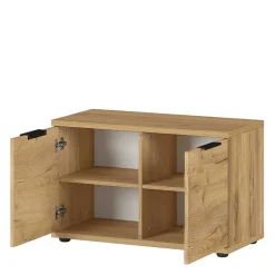 Best Komplette Flur Einrichtung in Holzoptik - Esdrusca (fünfteilig) Garderoben