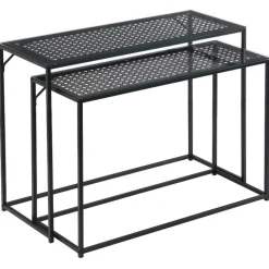 New Konsolentisch Duo in Schwarz - Panfreda (zweiteilig) Tische