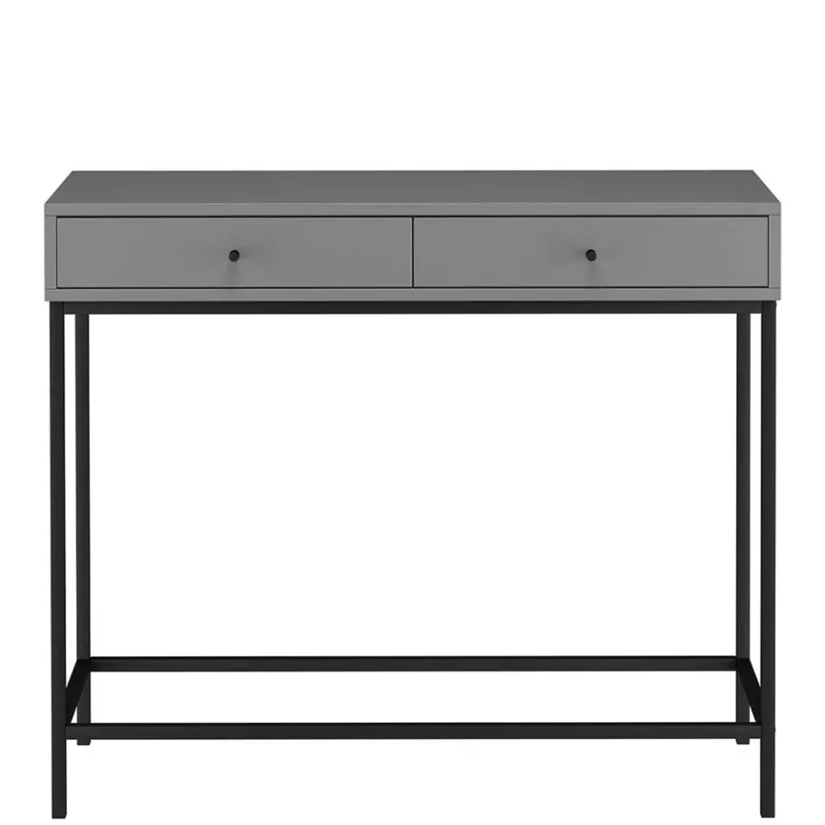 Discount Konsolentisch in Grau mit Schwarz - Lagista Tische
