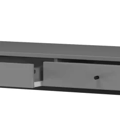 Discount Konsolentisch in Grau mit Schwarz - Lagista Tische